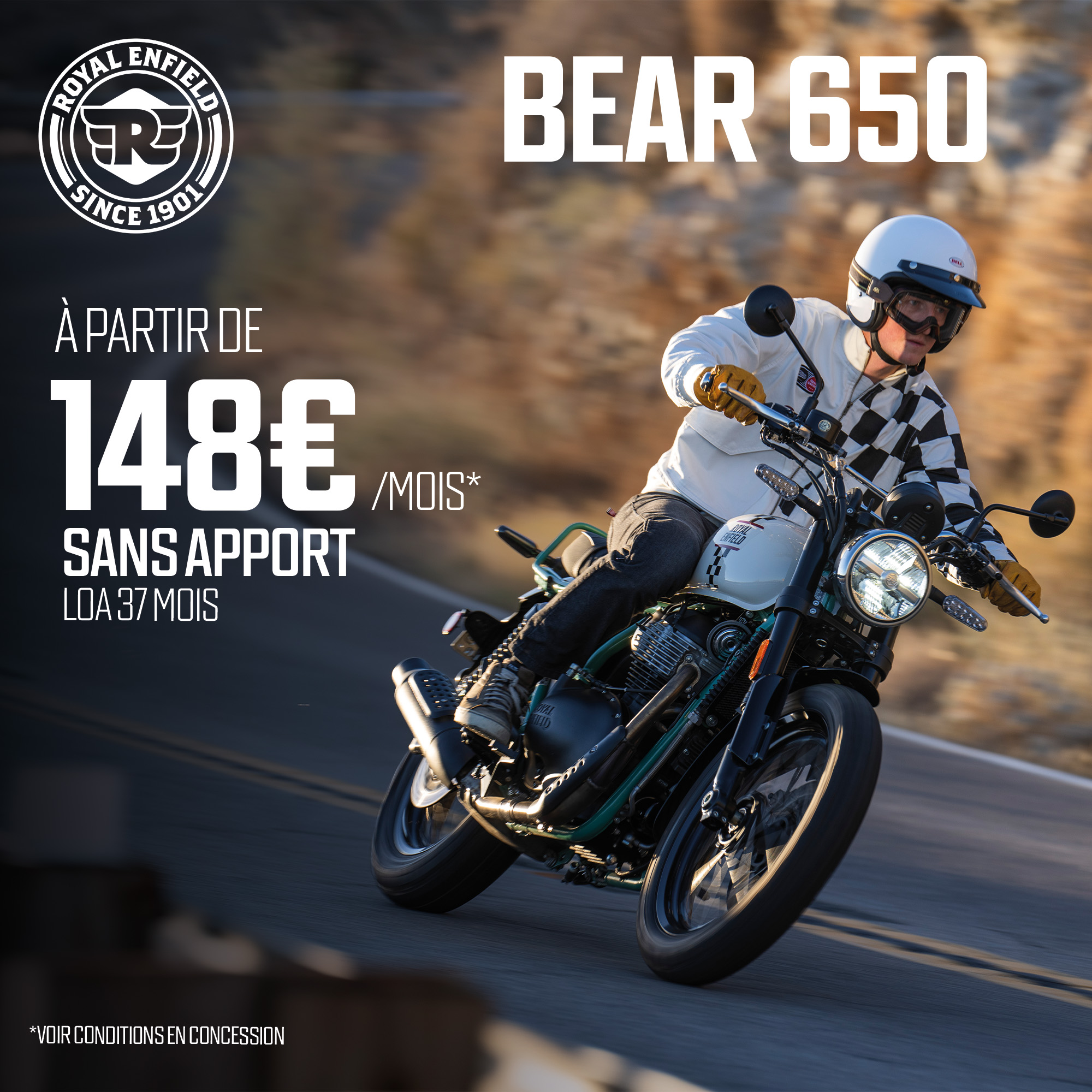 Royal Enfield Bear 650 à partir de 148 €/mois*